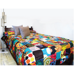 Patchwork Handmade Bed-cover
